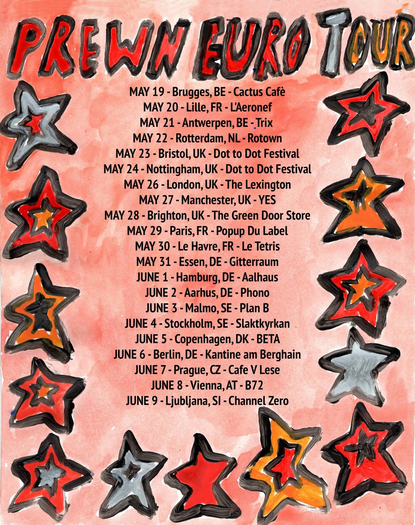 Prewn System tour Poster 2026